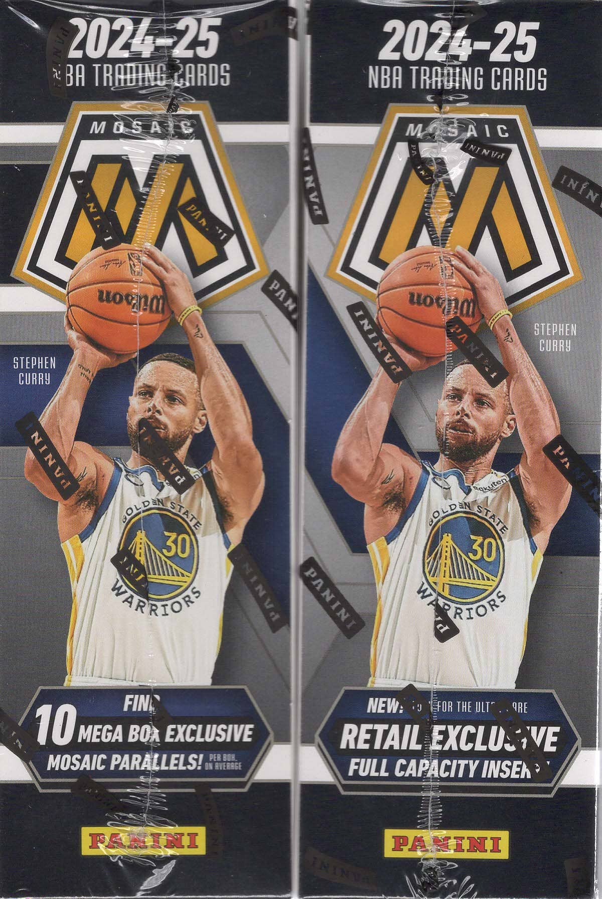 2024-25 Panini Mosaic NBA Basketball 60ct. Mega Box