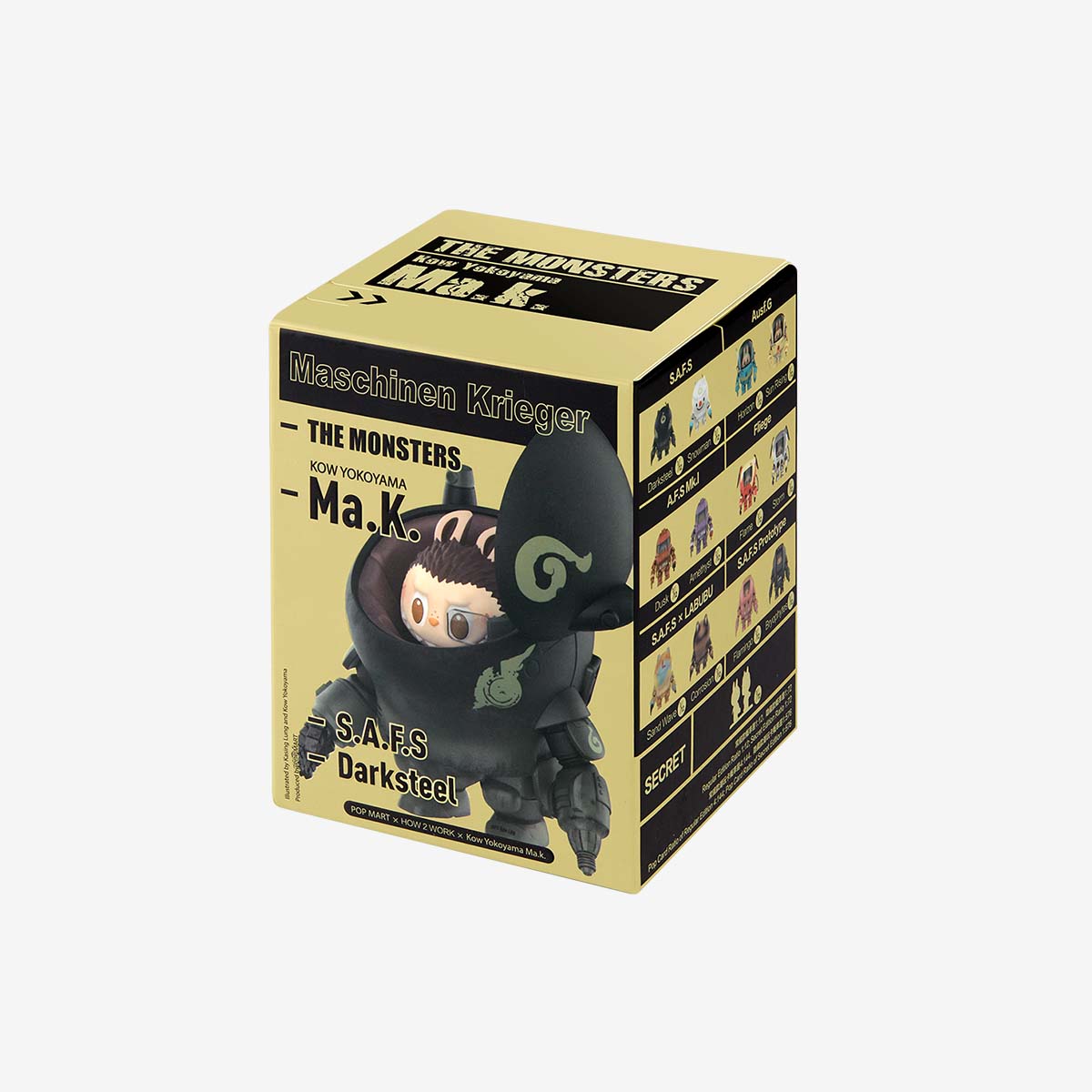 OFFICIAL Pop Mart Labubu The Monsters Maschinen Krieger Kow Yokohama M.A.K.