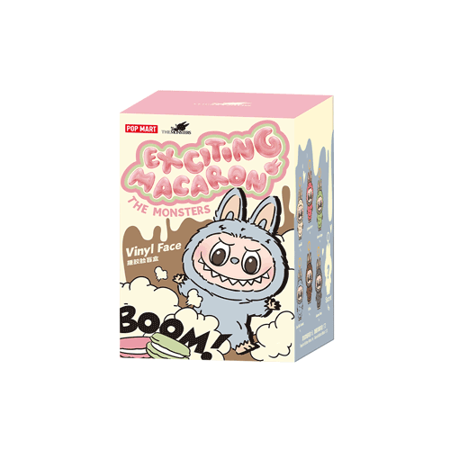 Pop Mart Authentic THE MONSTERS - Exciting Macaron Vinyl Face