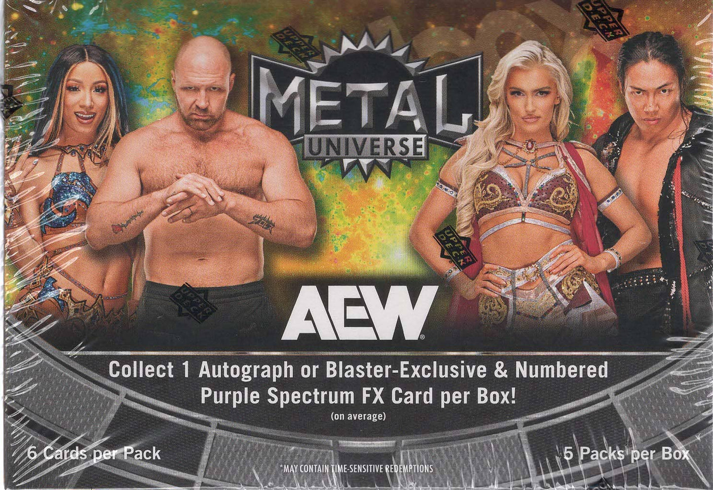 2025 Upper Deck AEW Skybox Metal Universe Wrestling 30ct. Bl