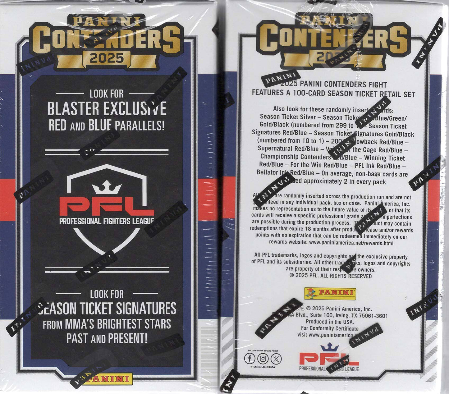 2025 Panini Contenders PFL 40ct. Blaster - Debut Edition!