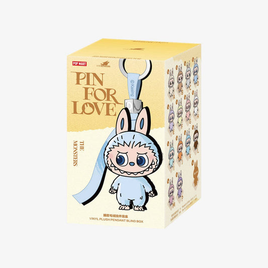 Pop Mart Authentic THE MONSTERS Pin for Love Series-Vinyl Plush Pendant Blind Box (A-M)