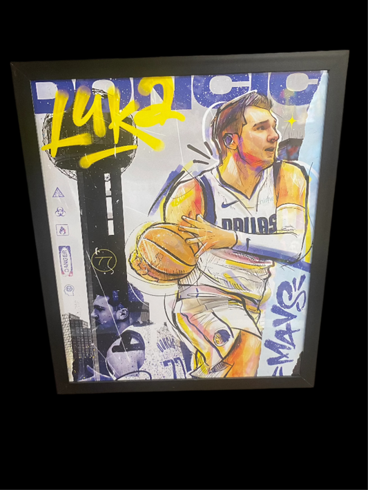 Luka Legend Mavs Print