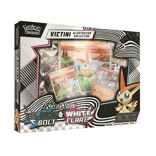 Pokemon Illustration Collection Victini [White Flare & Black Bolt]