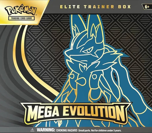 Pokemon Mega Evolutions [LUCARIO] ETB - Scarlet & Violet Expansion