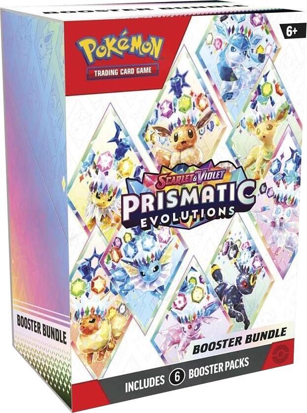 Prismatic Evolution Booster 6 pack - Scarlet & Violet Expansion