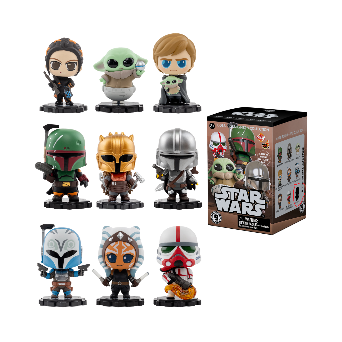 Star Wars Cosbi Bobble Head Collection