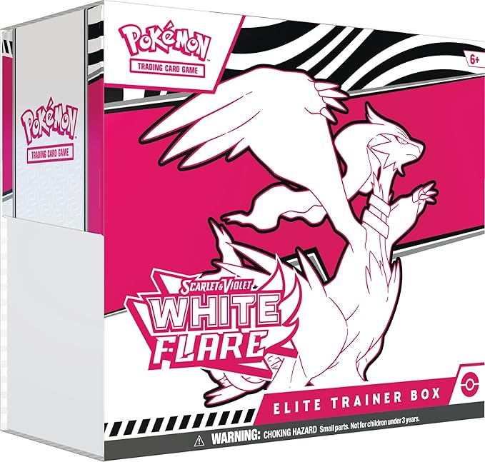 Pokemon White Flare ETB - Scarlet & Violet Expansion